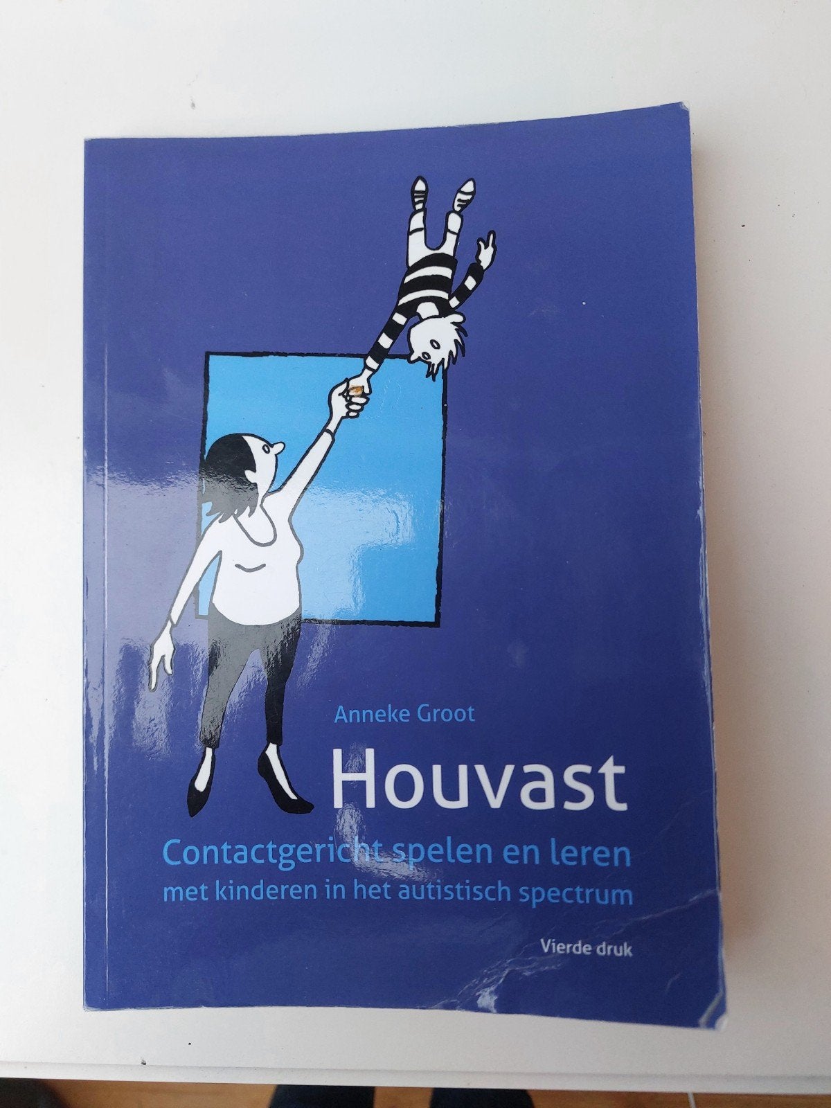 Boek: Houvast - Contactgericht spelen en leren met kinderen, Ophalen of Verzenden, Zo goed als nieuw, Gamma, Anneke Groot