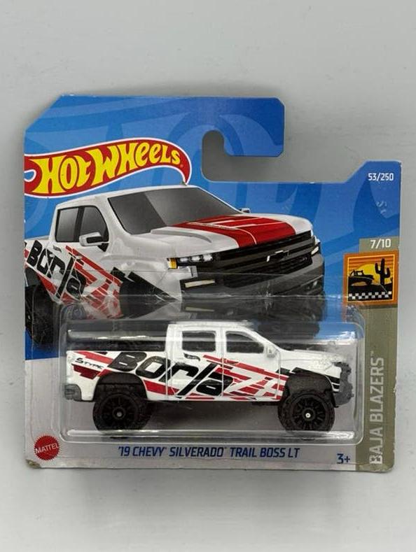 Hot Wheels ‘19 Chevy Silverado Trail Boss LT, Ophalen of Verzenden, Nieuw, Auto