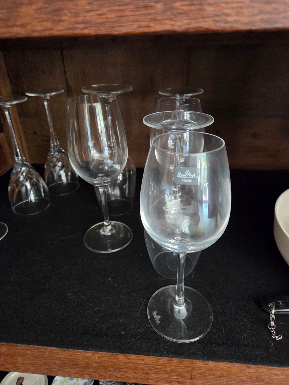 6 Rosenthal Classic kristallen wijnglazen, Antiek en Kunst, Antiek | Glas en Kristal, Ophalen