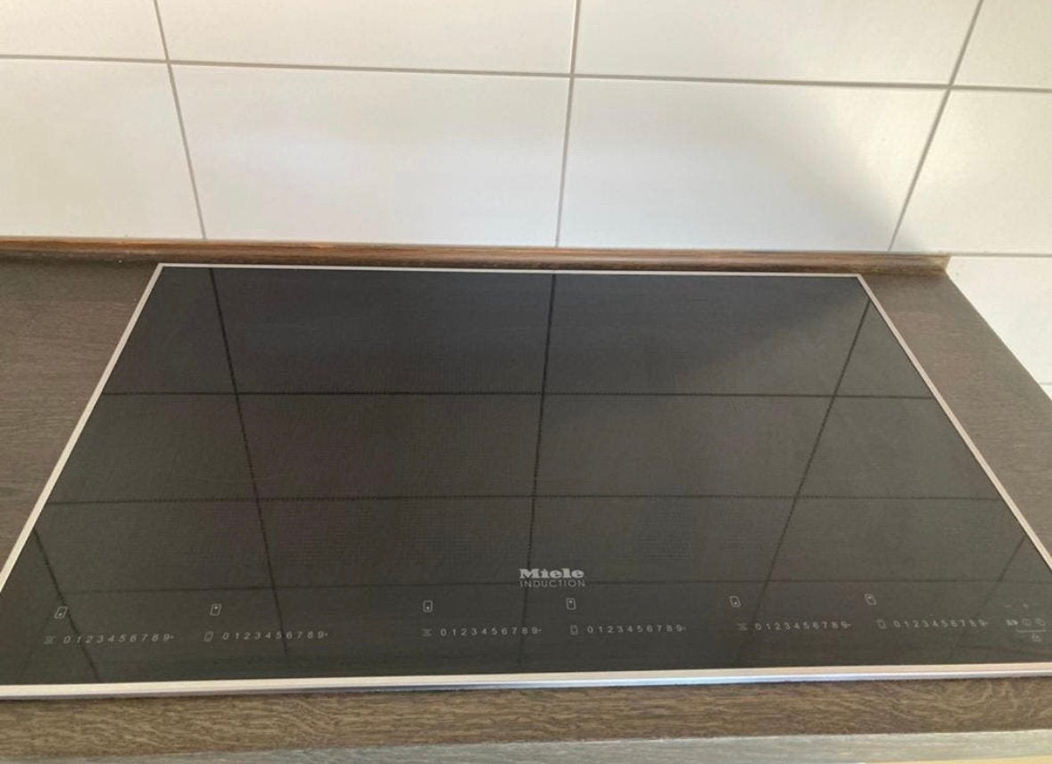 Miele Inductiekookplaat 6 zone - zo goed als nieuw, Ophalen, Zo goed als nieuw, Inbouw, Inductie