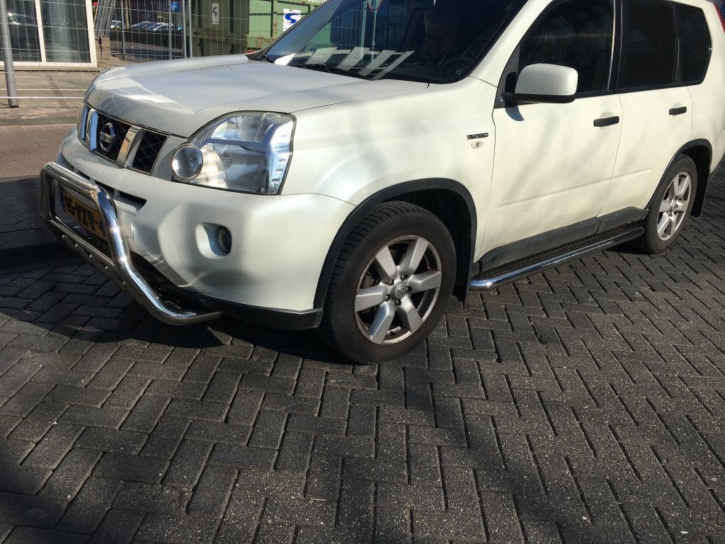 Nissan X-Trail 2008-2010 Pushbar met carterbeschermer
