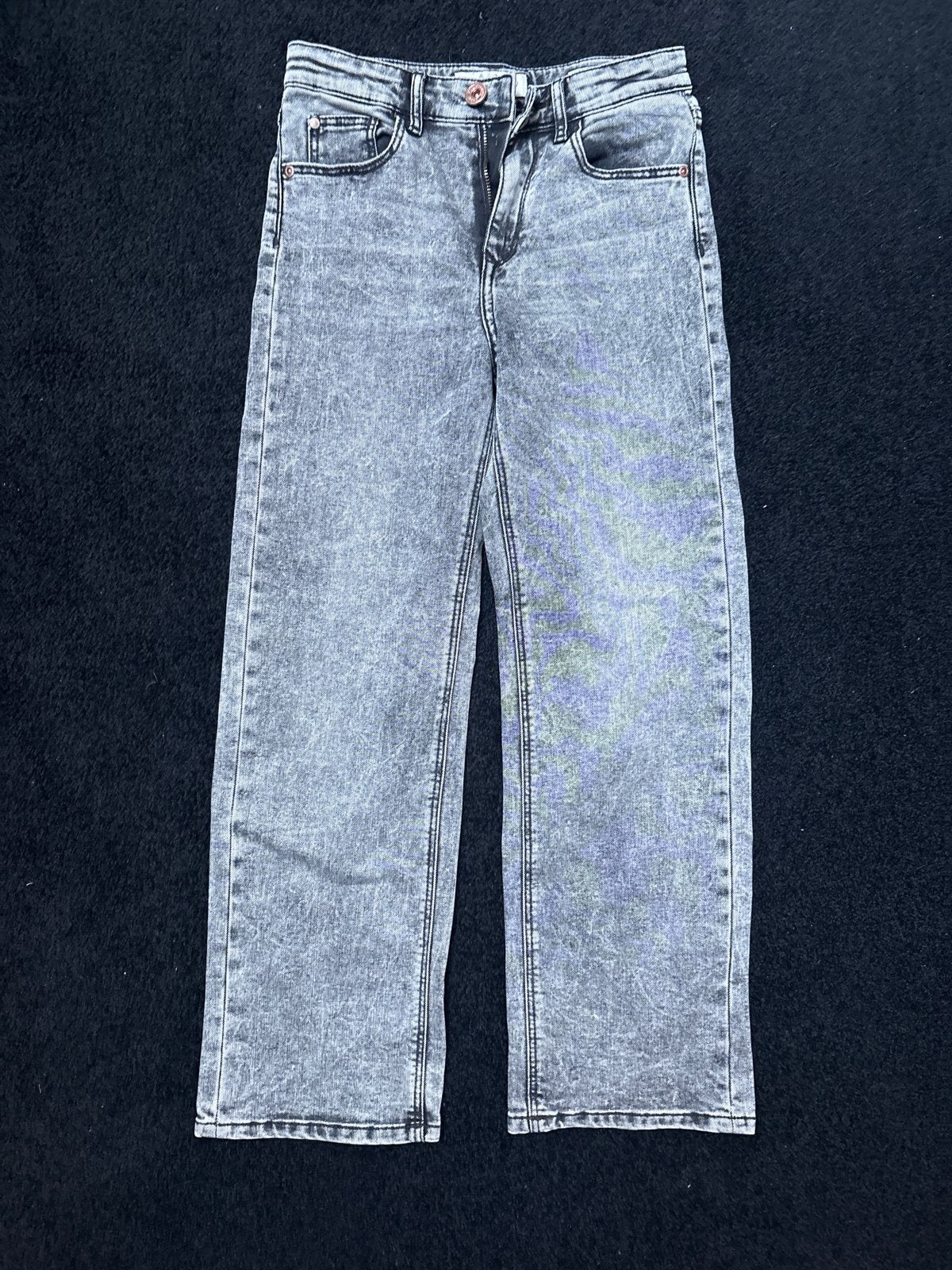 Vingino Wide Leg Jeans Maat 134, Kinderen en Baby's, Kinderkleding | Maat 134, Ophalen of Verzenden, Zo goed als nieuw, Meisje