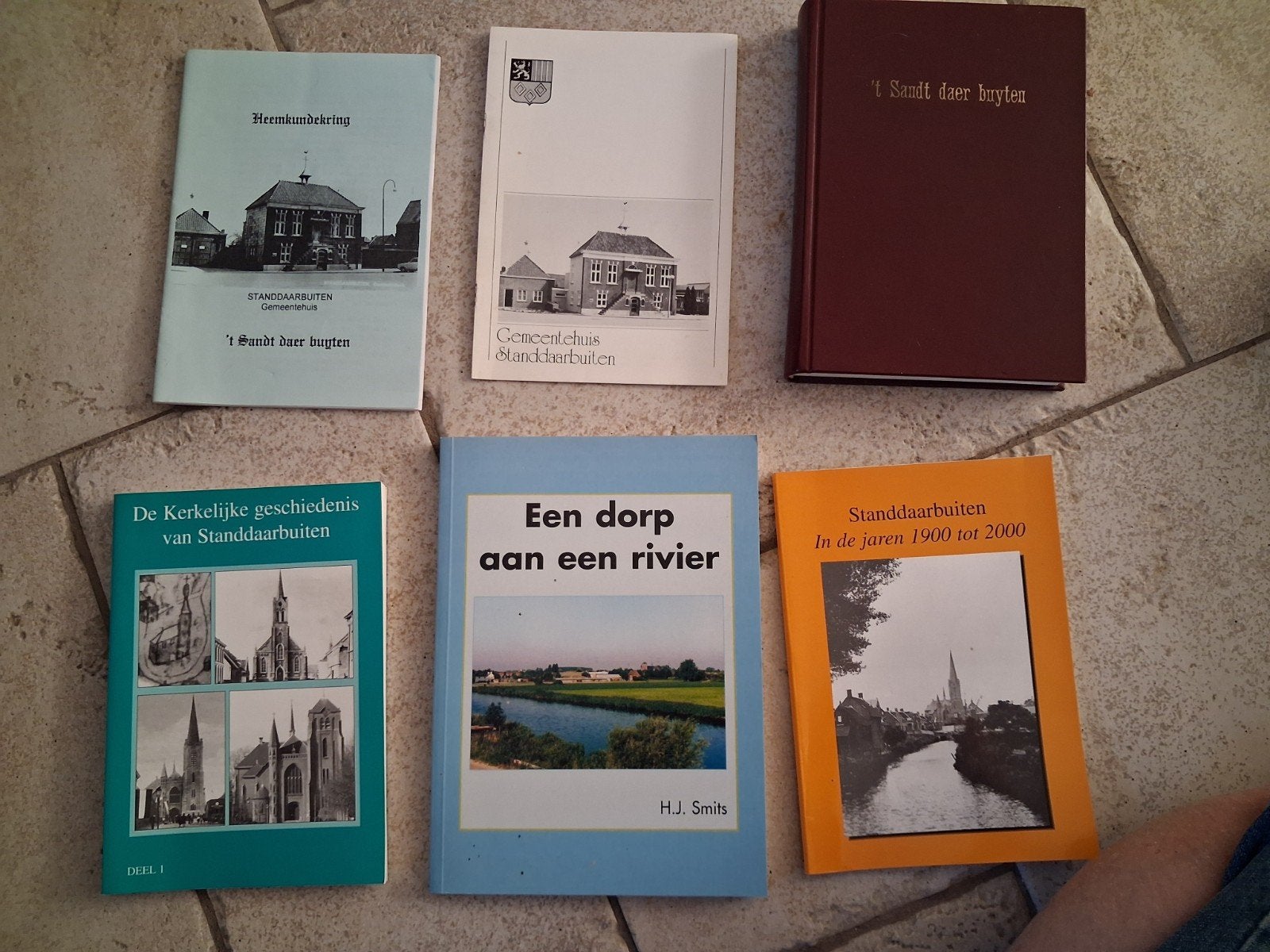 Set van 6 boeken over de geschiedenis van Standdaarbuiten, Ophalen of Verzenden, 20e eeuw of later, Gelezen, Diverse auteurs, waaronder H.J. Smits