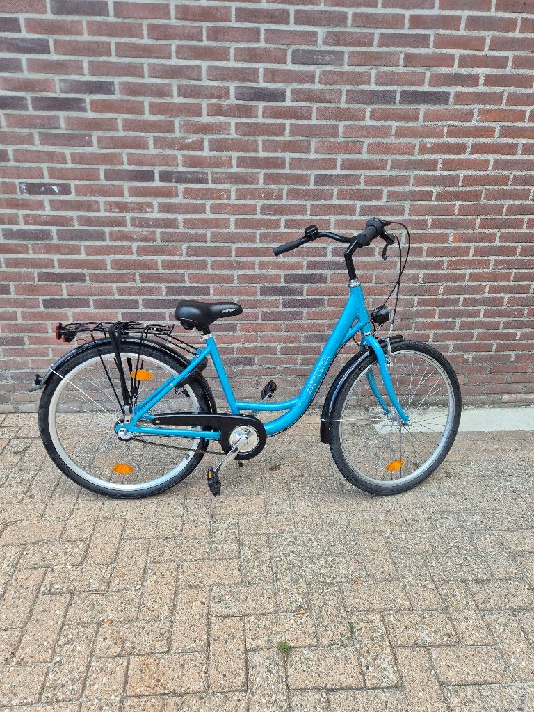 meisjes fiets 26 inch, Fietsen en Brommers, Terugtraprem, Gebruikt, Handrem, Ophalen