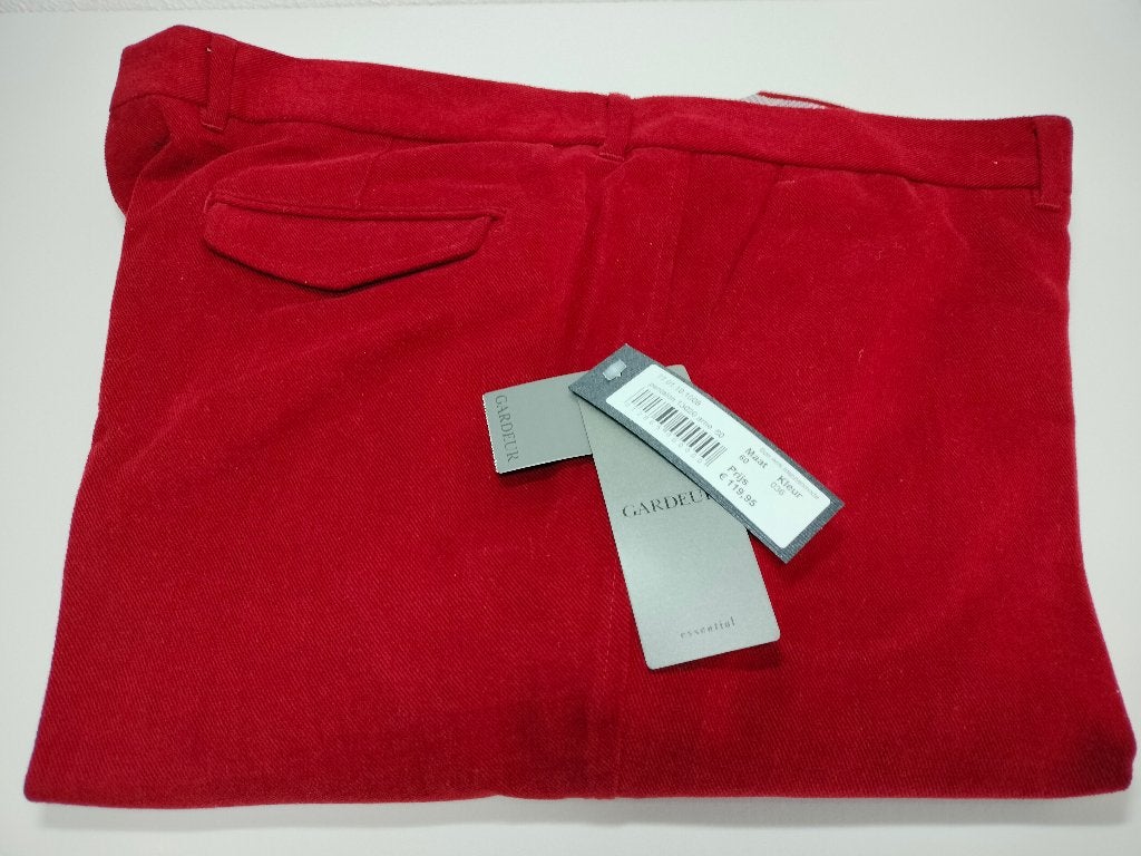 Gardeur bordeaux rode heren broek maat 60, Gardeur, Verzenden, Rood, Maat 56/58 (XL)
