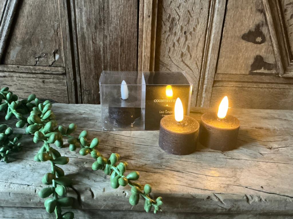 Nieuw partij van 19 dossjes Countryfield led wax kaarsjes, Huis en Inrichting, Woonaccessoires | Kandelaars en Kaarsen, Ophalen of Verzenden