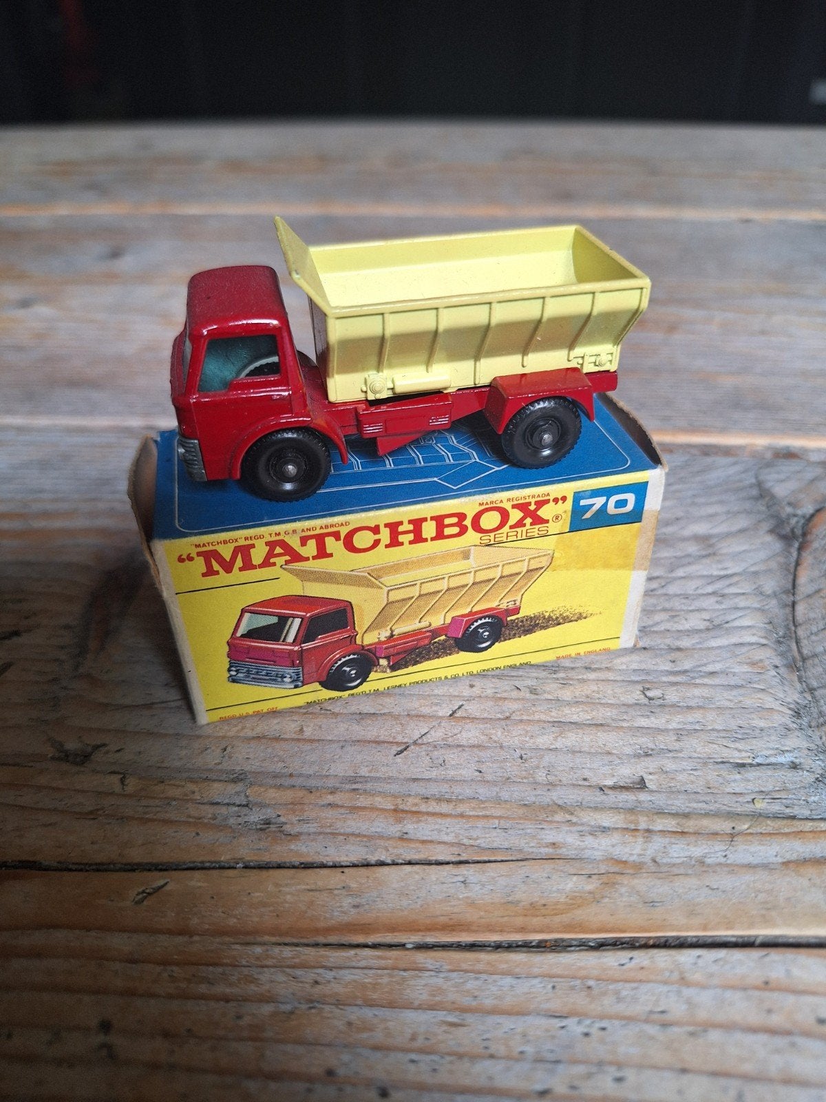 Matchbox grit spreader., Ophalen of Verzenden, Auto