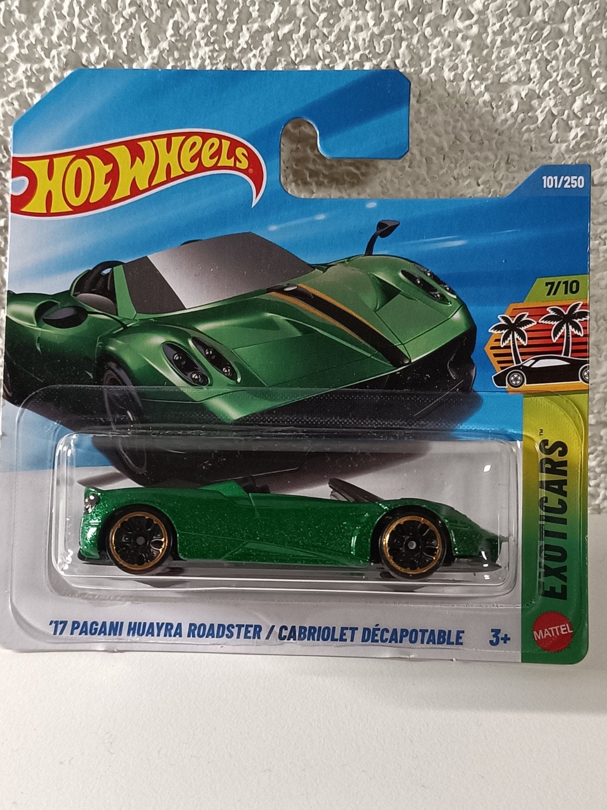 Hot Wheels '17 Pagani Huayra Roadster Groen (101/250), Ophalen of Verzenden, Nieuw