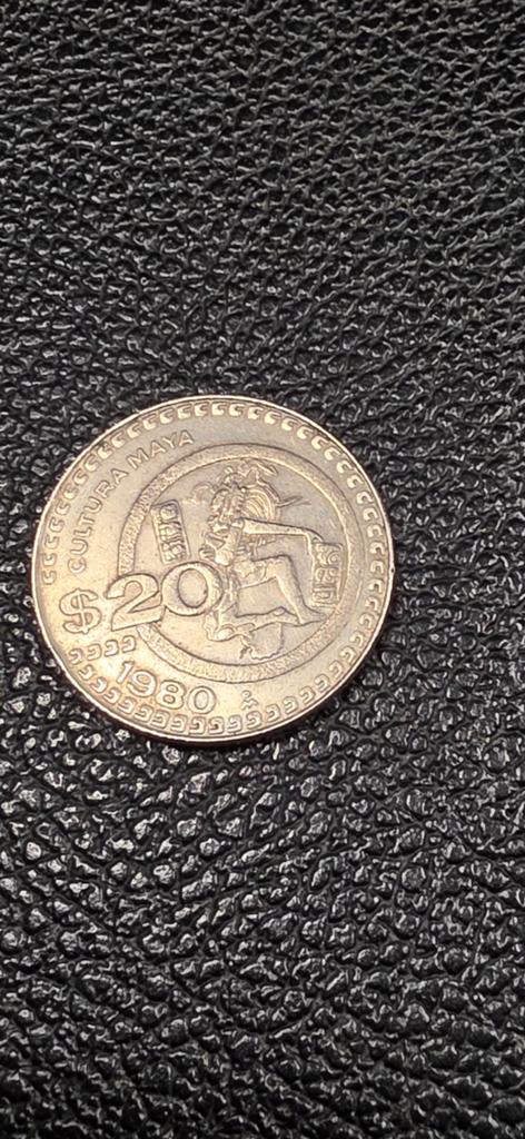 Mexico 20 peso 1980, Ophalen of Verzenden, Midden-Amerika