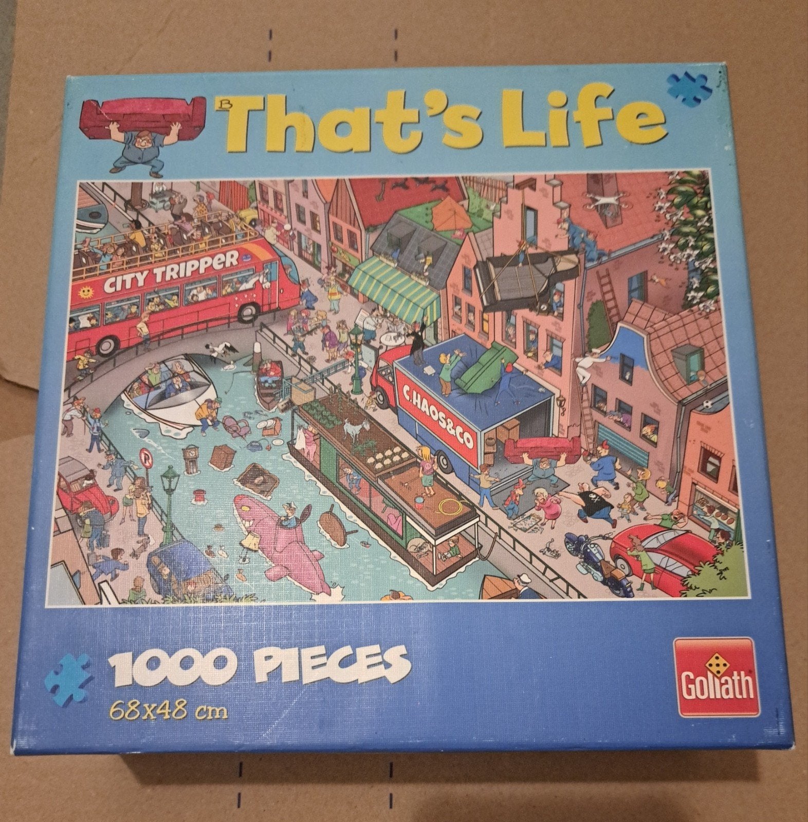 That's Life  - City Tripper, Ophalen of Verzenden, 500 t/m 1500 stukjes, Zo goed als nieuw, Legpuzzel