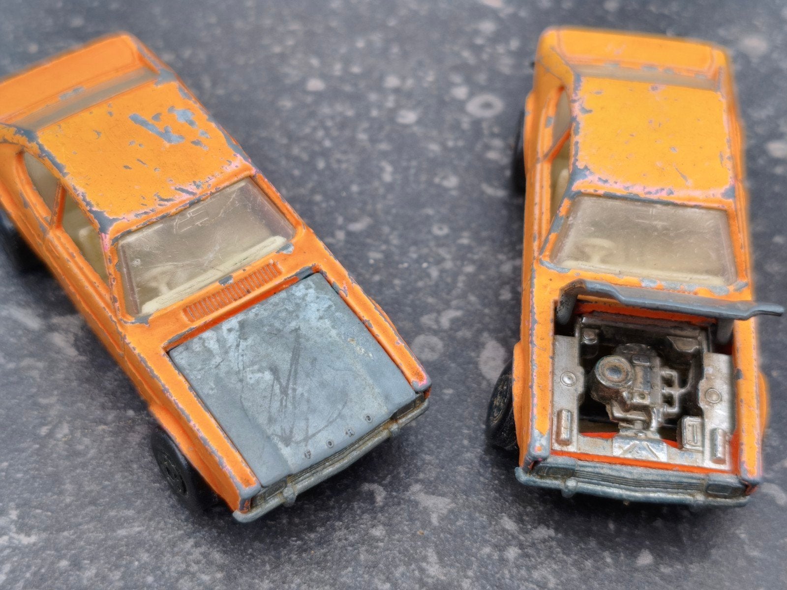 Ford Capri Machbox 54.   2 stuks, Ophalen of Verzenden, Gebruikt, 1:9 t/m 1:12, Auto