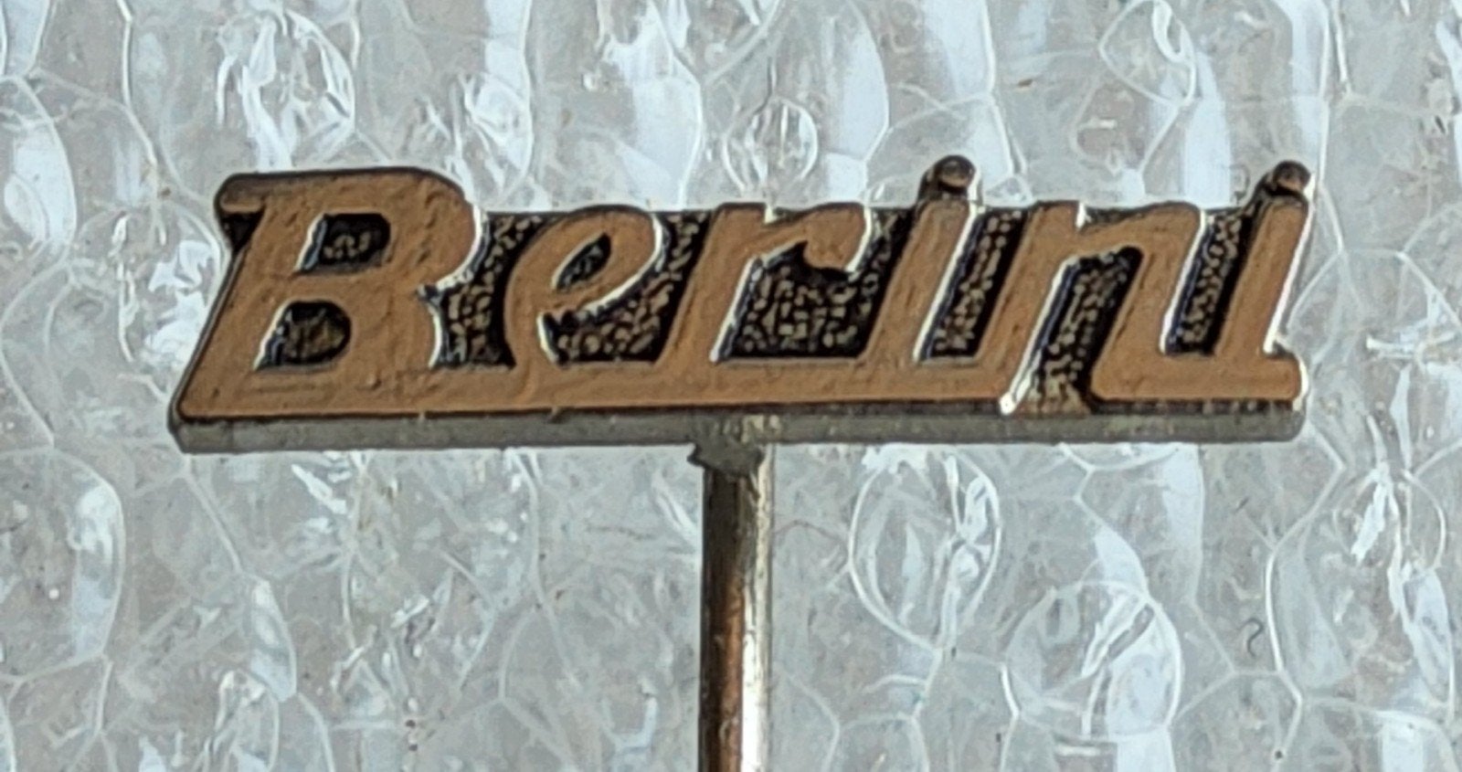 Vintage Berini Speldje, Ophalen of Verzenden, Gebruikt, Merk, Speldje of Pin