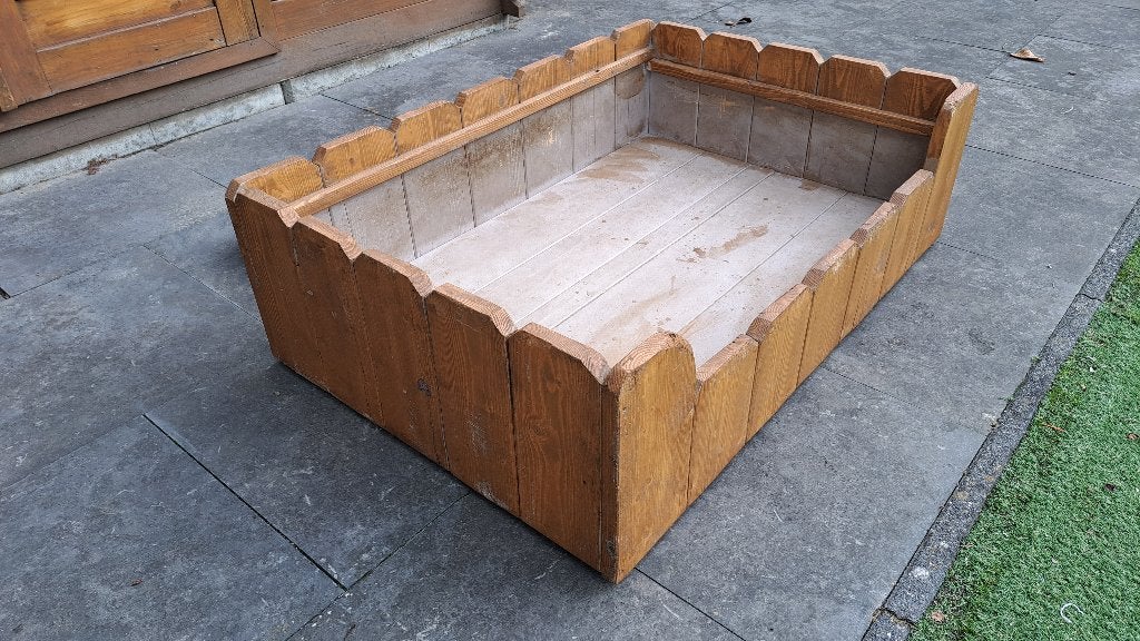 Steiger houten hondenmand, Ophalen, Gebruikt, Overige