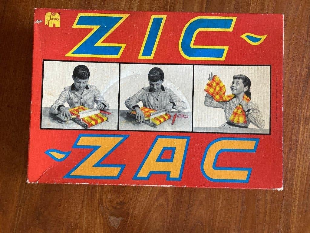 Zic Zac weefraam voor kinderen van Jumbo, Overige thema's, Gereedschap of Toebehoren, Zo goed als nieuw, Overige merken