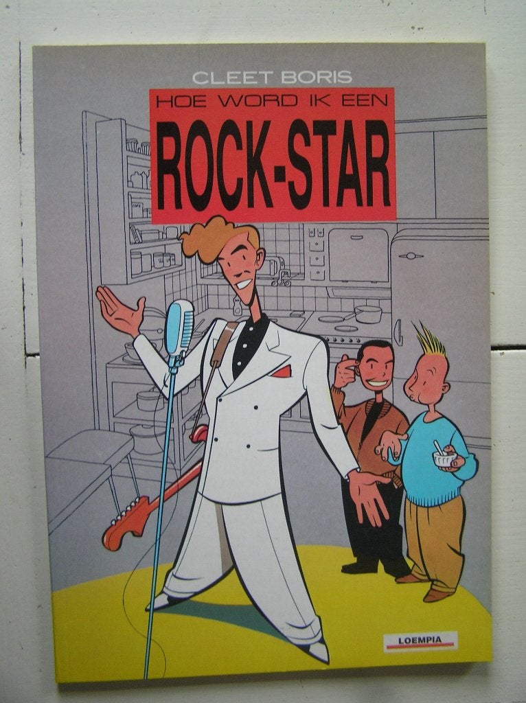 Het Louis Trio. Hoe word ik een rock-star., Eén stripboek, Ophalen of Verzenden, Zo goed als nieuw