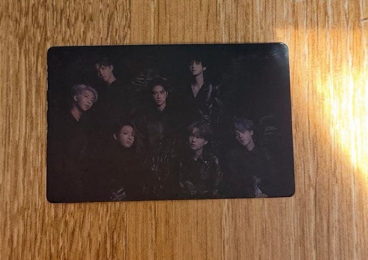 BTS OT7 Photocard - map of the soul: 7, Ophalen of Verzenden, Gebruikt, Foto of Kaart