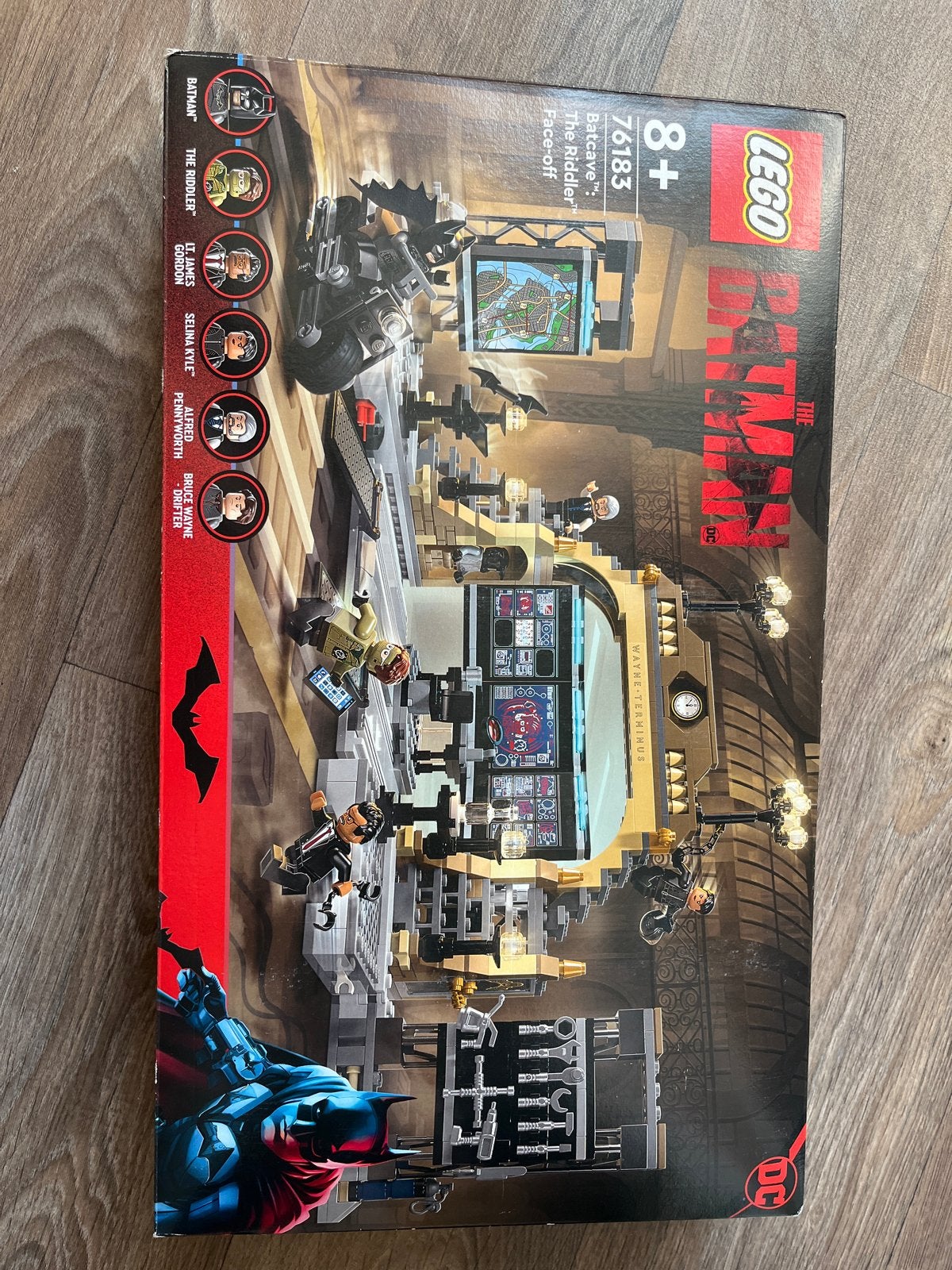 LEGO The Batman Batcave: The Riddler Face-off 76183, Overige thema's, Lego, Ophalen of Verzenden, Zo goed als nieuw