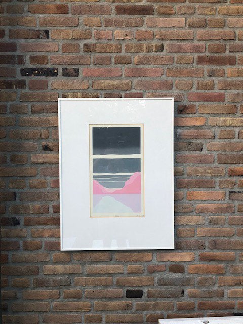 Gert Bouman Drie zeefdrukken., Ophalen of Verzenden