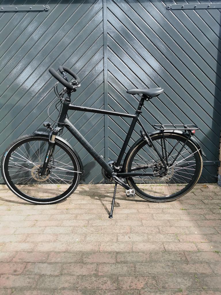 Batavus Zonar hybride herenfiets 61 cm, Fietsen en Brommers, Ophalen, Gebruikt, Versnellingen, Batavus
