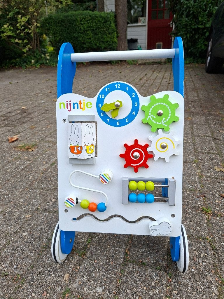 Houten Nijntje loopwagen, Kinderen en Baby's, Ophalen, Gebruikt, Duw- of Trekspeelgoed