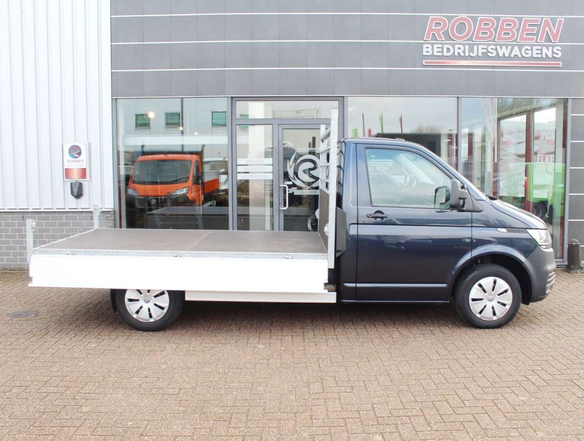 Volkswagen Transporter T6.1 2.0 TDI L2H1 30 Pick-up / Open L, Voorwielaandrijving, Dealer onderhouden, Gebruikt, 4 cilinders