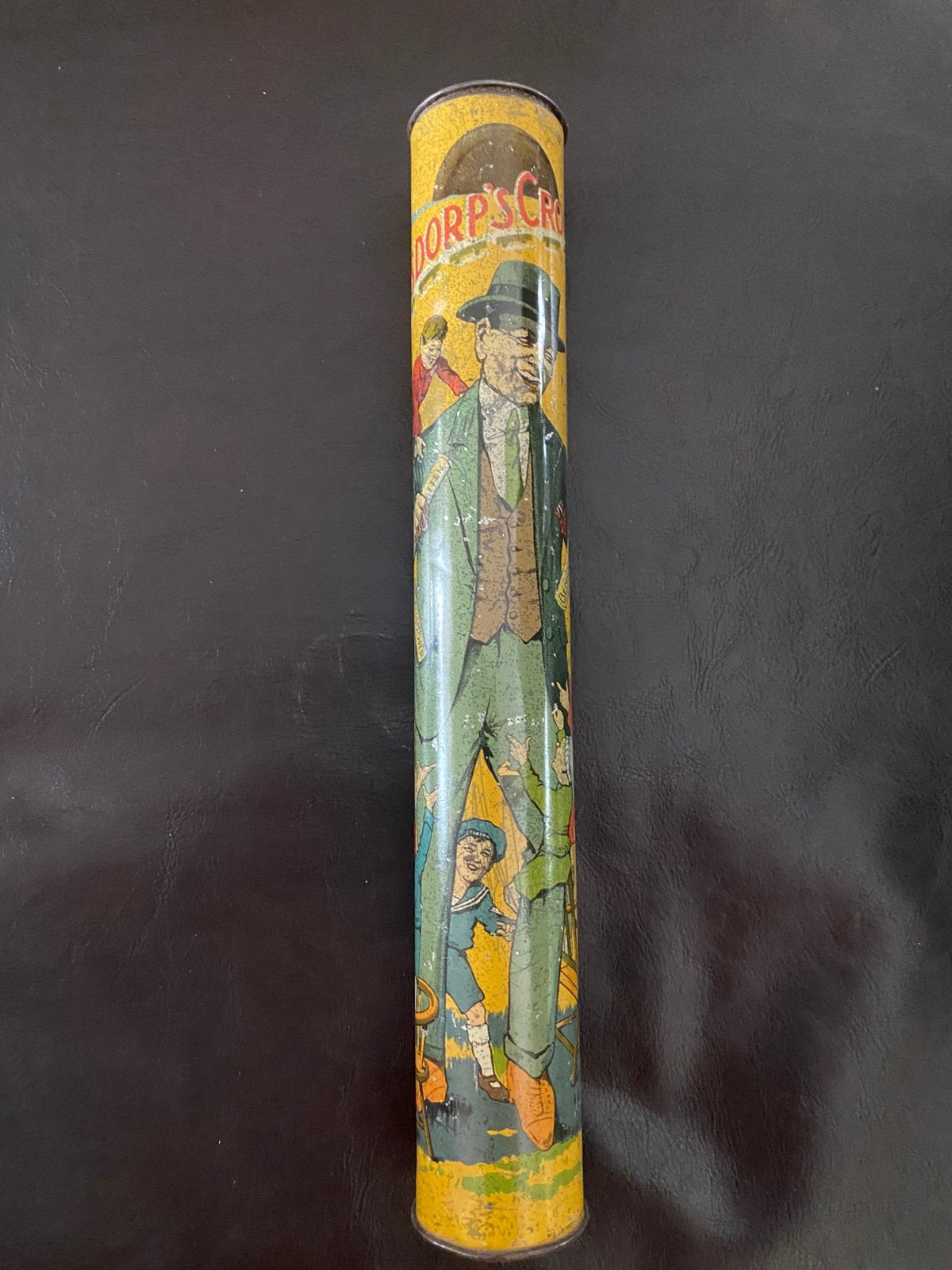 Antieke Bensdorp’s Croouetten 28 cm hoog, Verzamelen, Verzenden, Zo goed als nieuw, Overige