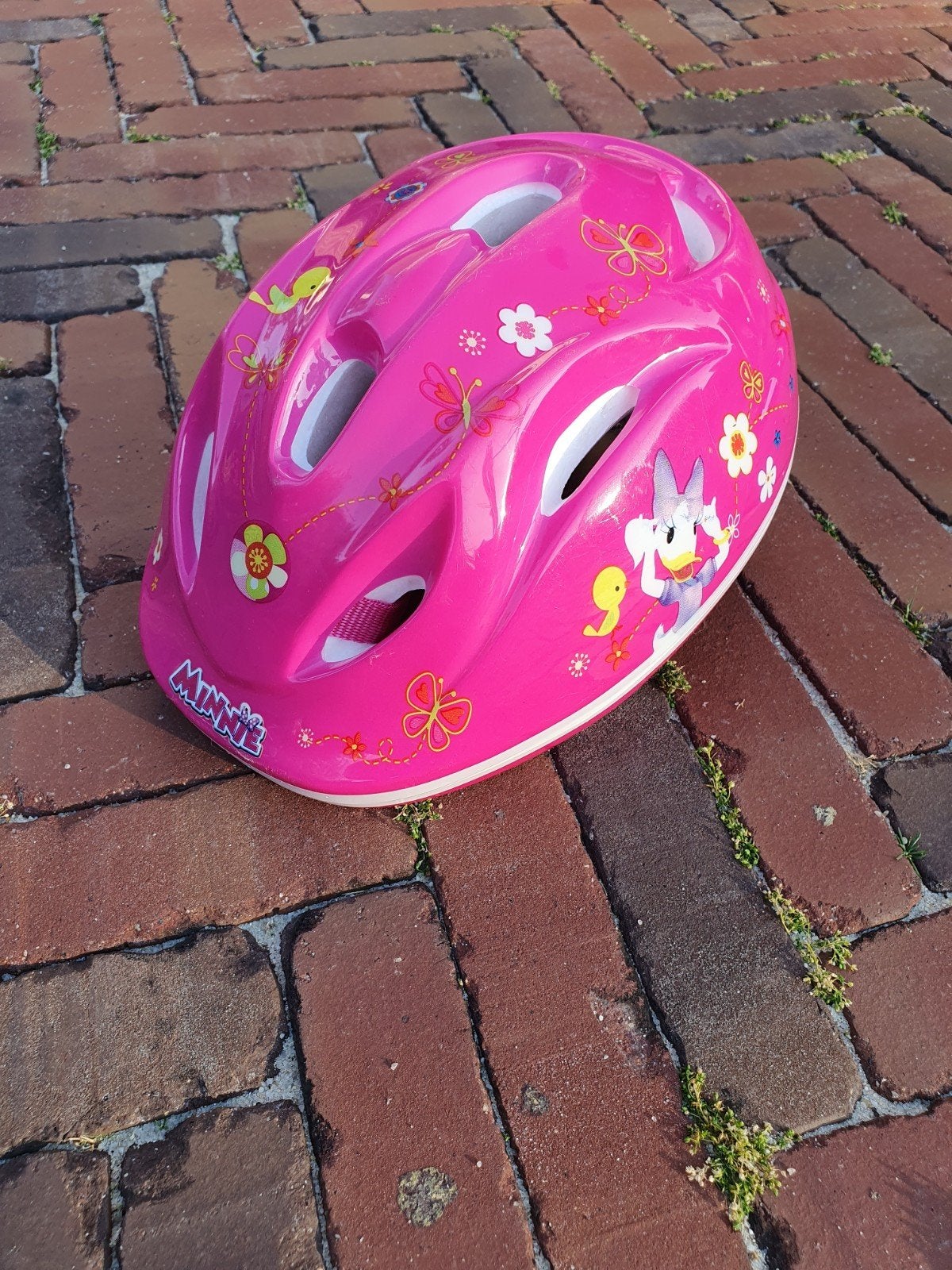mini mouse fietshelm, Ophalen of Verzenden, Zo goed als nieuw, Meisje