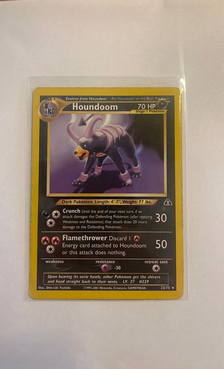 Houndoom 23, Verzenden, Gebruikt, Losse kaart