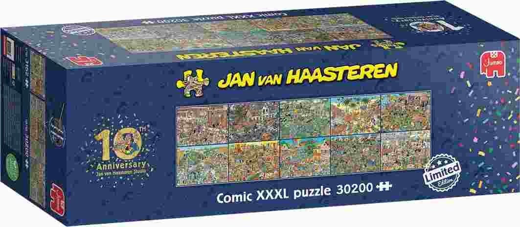 Jan van Haasteren XXXL Puzzel - 30200 stukjes, Hobby en Vrije tijd, Ophalen, Meer dan 1500 stukjes, Gebruikt, Legpuzzel