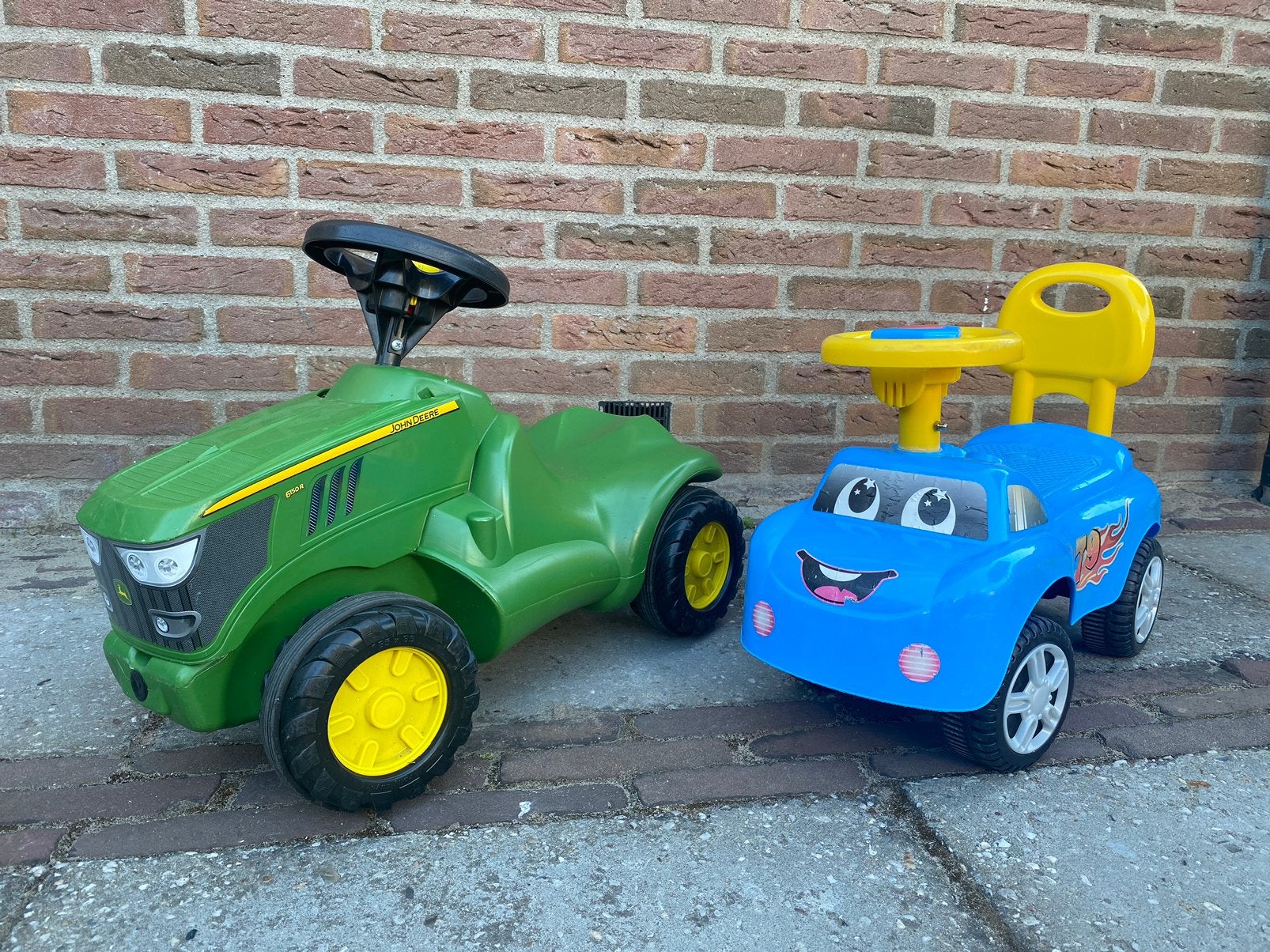Loopauto en tractor, Ophalen, Zo goed als nieuw, Overige merken