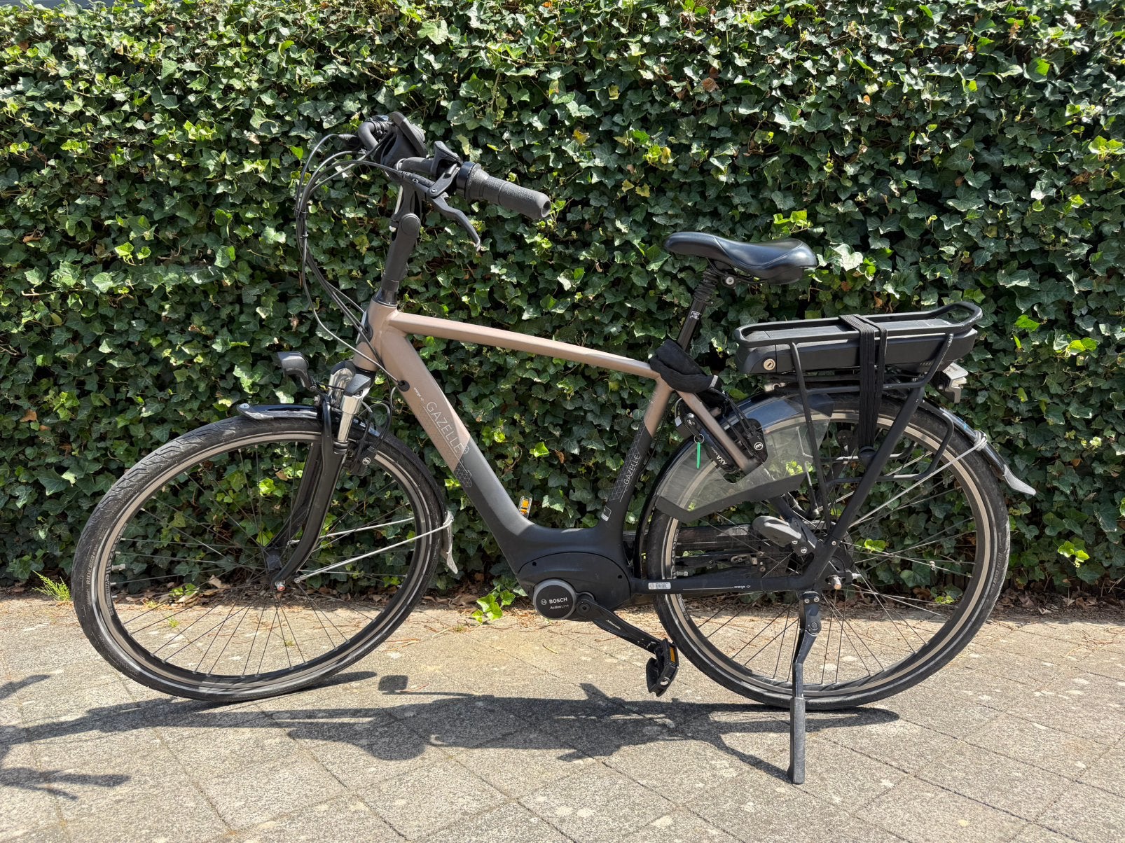 Gazelle Orange C7+ HMB elektrische fiets – 300 Wh accu, 51 tot 55 cm, Ophalen, Gebruikt, Gazelle