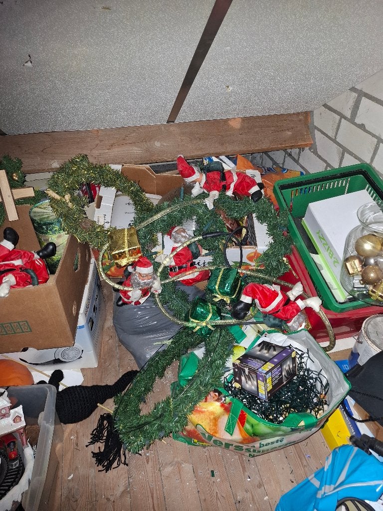 Partij Kerstspullen, Diversen, Ophalen, Zo goed als nieuw