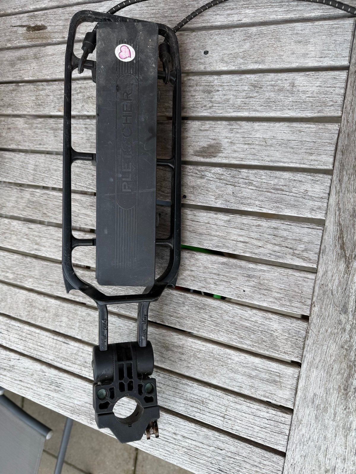 Pletscher fietsendrager met snelbinder, Ophalen of Verzenden, Gebruikt
