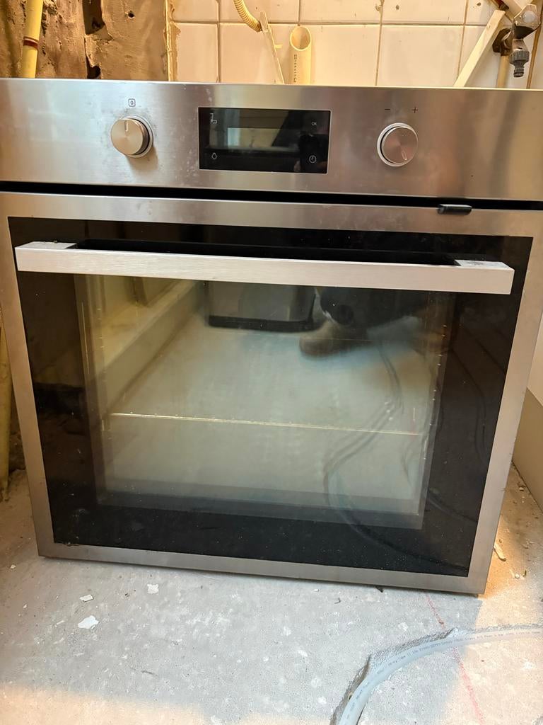 Inbouwoven (Anratta Ikea) - Gebruikt, maar functioneel, Witgoed en Apparatuur, Ovens, Hete lucht, Zo goed als nieuw, Oven met grill