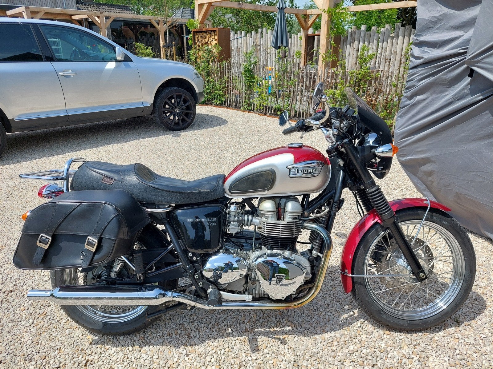 Triumph Bonneville t100  2001, 2 cilinders, 790 cc, Motorrijbewijs A, Gebruikt