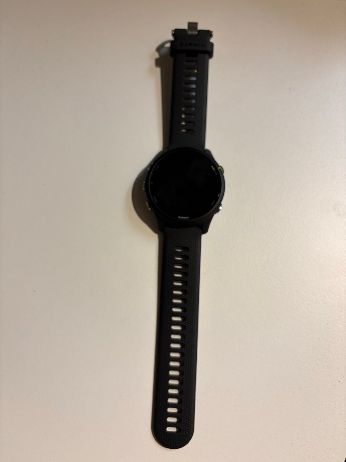 Garmin Forerunner 255 Music GPS Hardloophorloge, Afstand, Zwart, Ophalen of Verzenden, Zo goed als nieuw