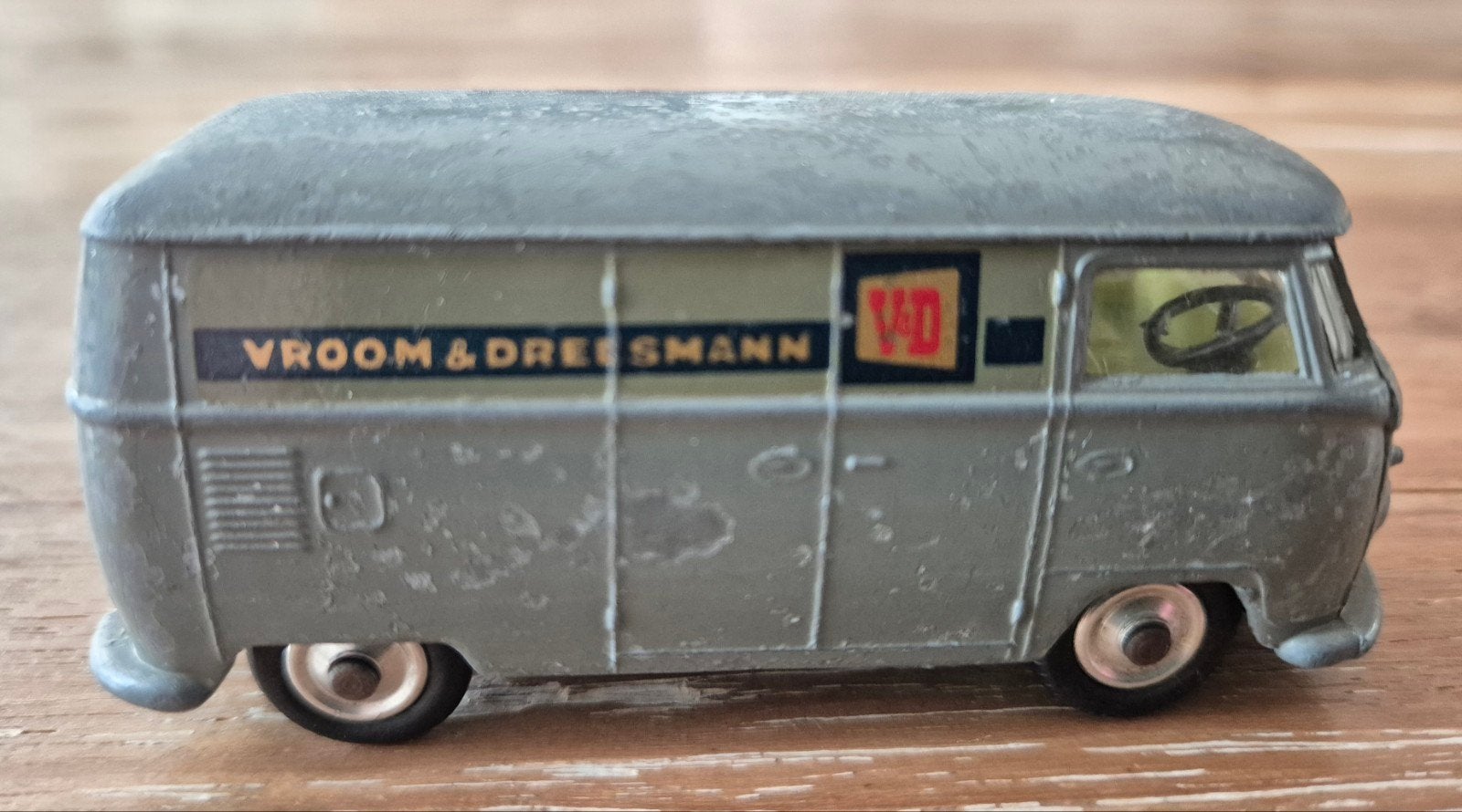Corgi Toys Volkswagen Vroom & Dreesmann busje, Ophalen of Verzenden