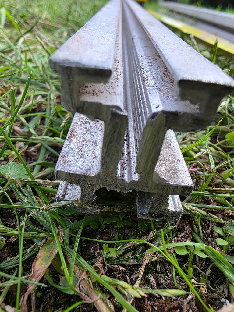 Clickfit dakrail Classic, Ophalen, Gebruikt, Aluminium