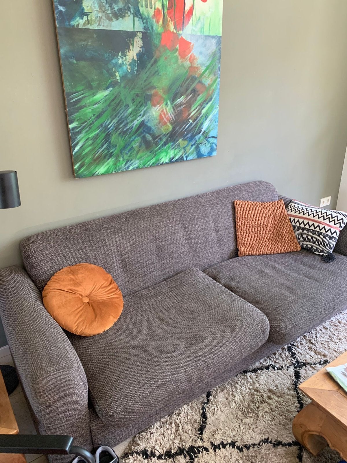 Gelderland bank en loveseat gratis ophalen, Huis en Inrichting, Ophalen, Driepersoons, 75 tot 100 cm, Zo goed als nieuw