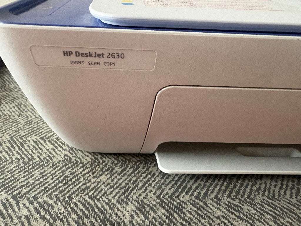 HP DeskJet 2630 All-in-One Printer, Computers en Software, Printers, Gebruikt, Inkjetprinter, All-in-one, HP Printer All--in-One