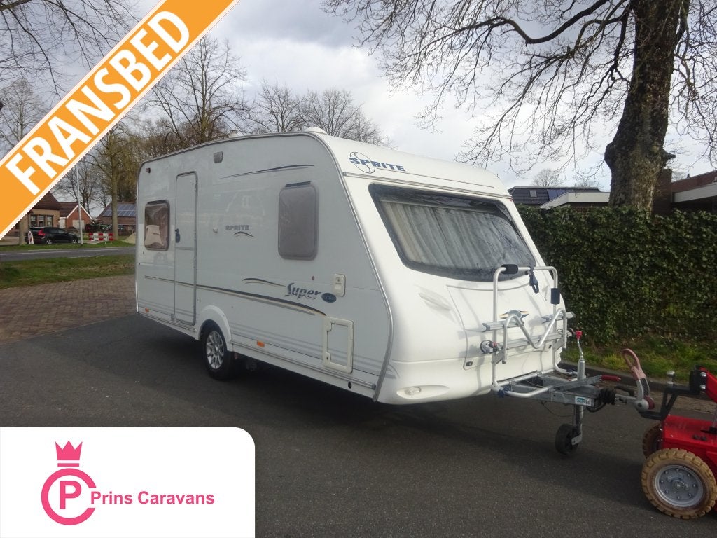 Sprite Super 450 Frans Bed + Mover, Rondzit, Bedrijf, 750 - 1000 kg, Schokbreker