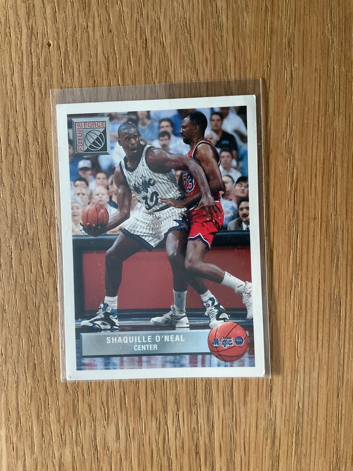 1992-93 Upper Deck McDonald's Shaquille O'Neal kaart, Verzamelen, Ophalen of Verzenden, Zo goed als nieuw, Overige sporten, Spelerskaart