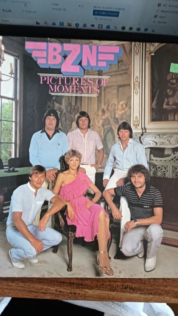 BZN pictures of moments, Inclusief binnenhoes, Ophalen, Gebruikt, 12 inch