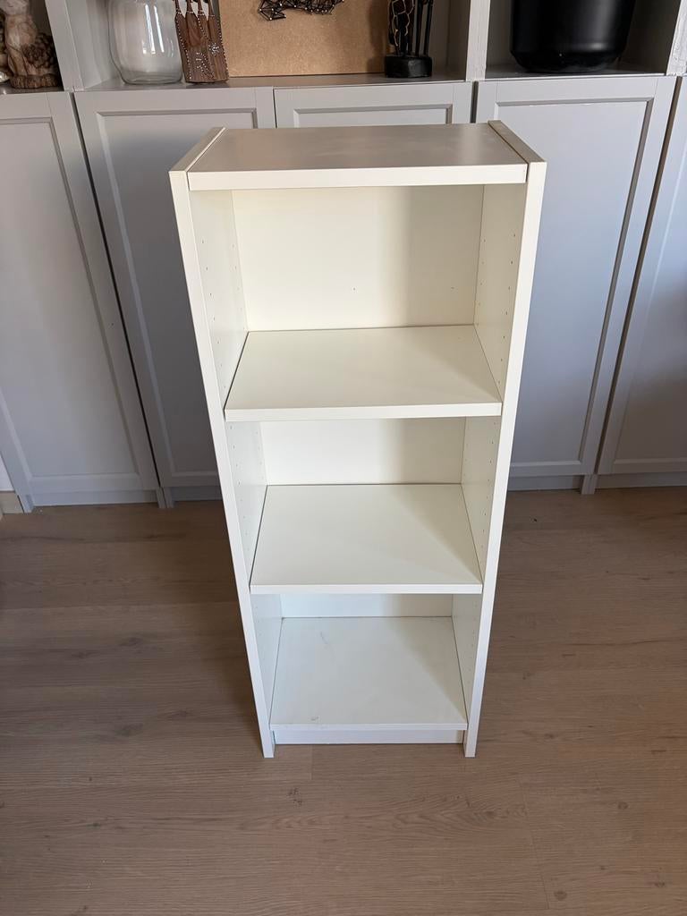 Billy boekenkast wit, Huis en Inrichting, Kasten | Boekenkasten, Ophalen, Met plank(en), 100 tot 150 cm, 50 tot 100 cm
