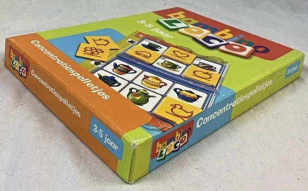 Bambino Loco Concentratiespelletjes 3-5 jr basisdoos + boek, Coolsingel 104, 3011 AG Rotterdam, Netherlands, Verzenden, Zo goed als nieuw