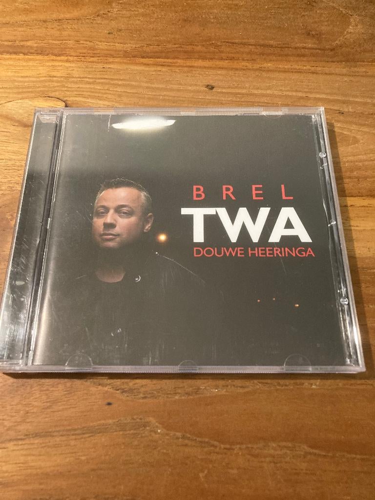 Douwe Heeringa - Brel Twa (Brel in het Fries), Cd's en Dvd's, Ophalen of Verzenden, Zo goed als nieuw