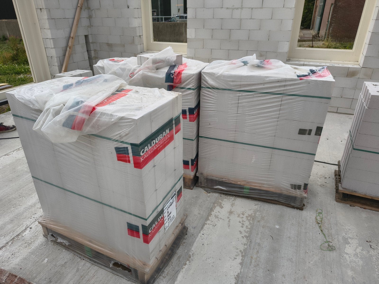 4x 36 Calduran Kalkzandsteen blokken L214/148/297 CS20, Ophalen, Nieuw, Kalkzandstenen