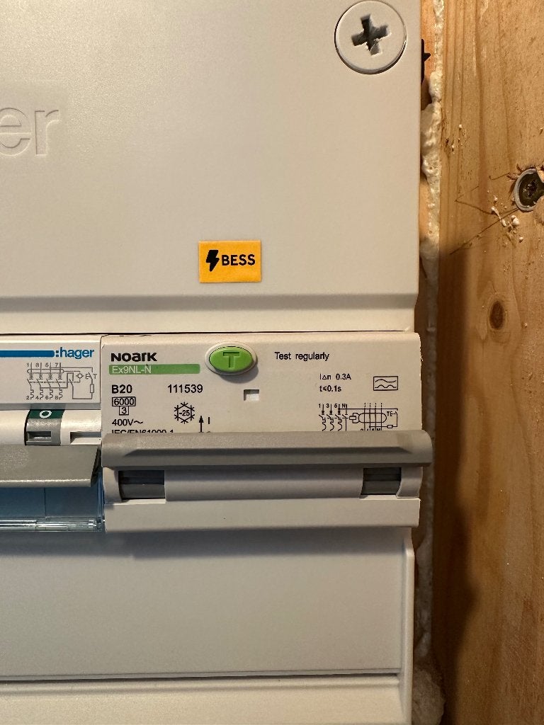 Noark ex9nl-n B20 Aardlekautomaat, Ophalen of Verzenden, Nieuw, Schakelaar
