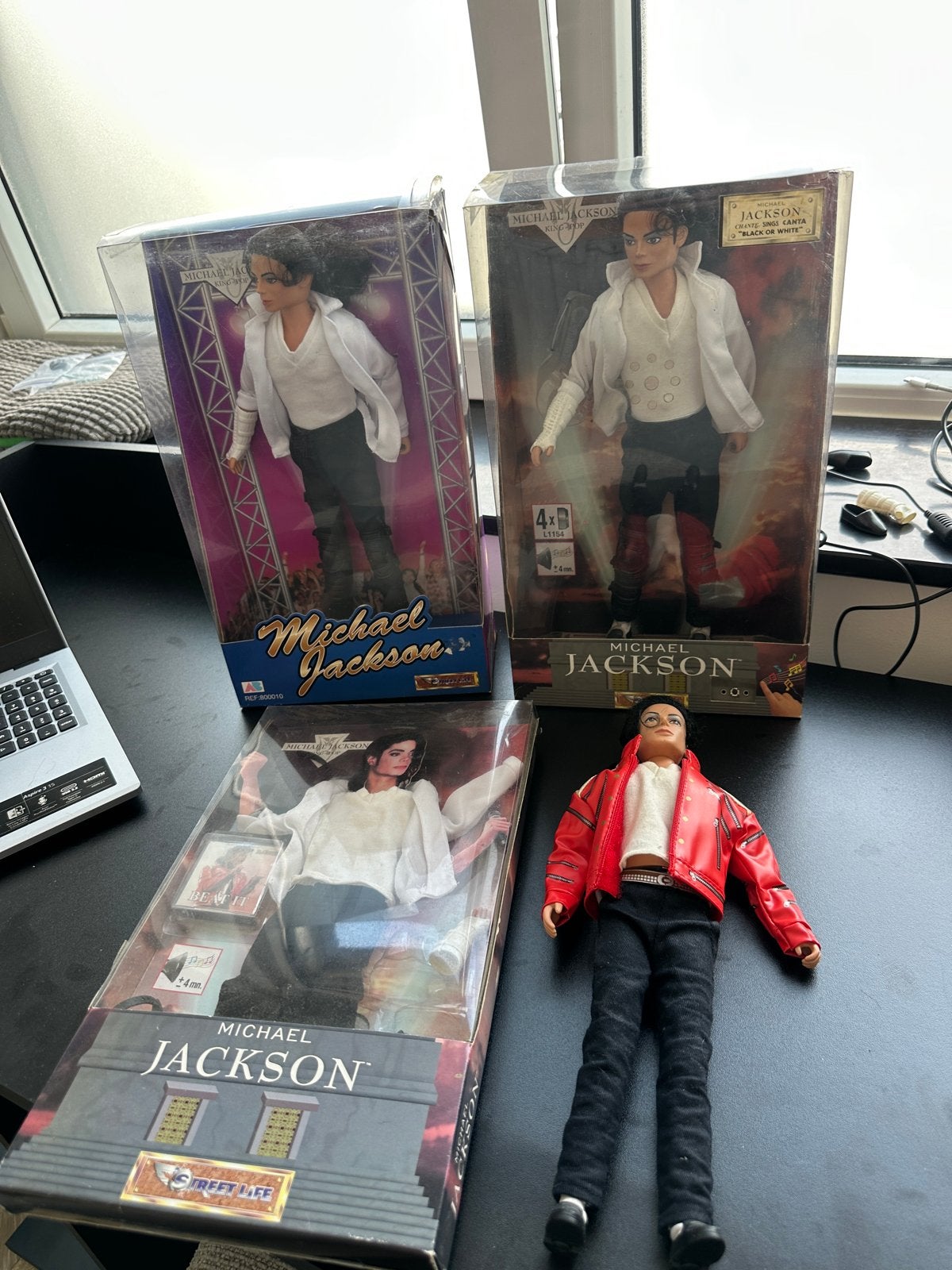 Michael Jackson Street Life figuren jaren '90, Kinderen en Baby's, Ophalen of Verzenden, Gebruikt, Overige typen