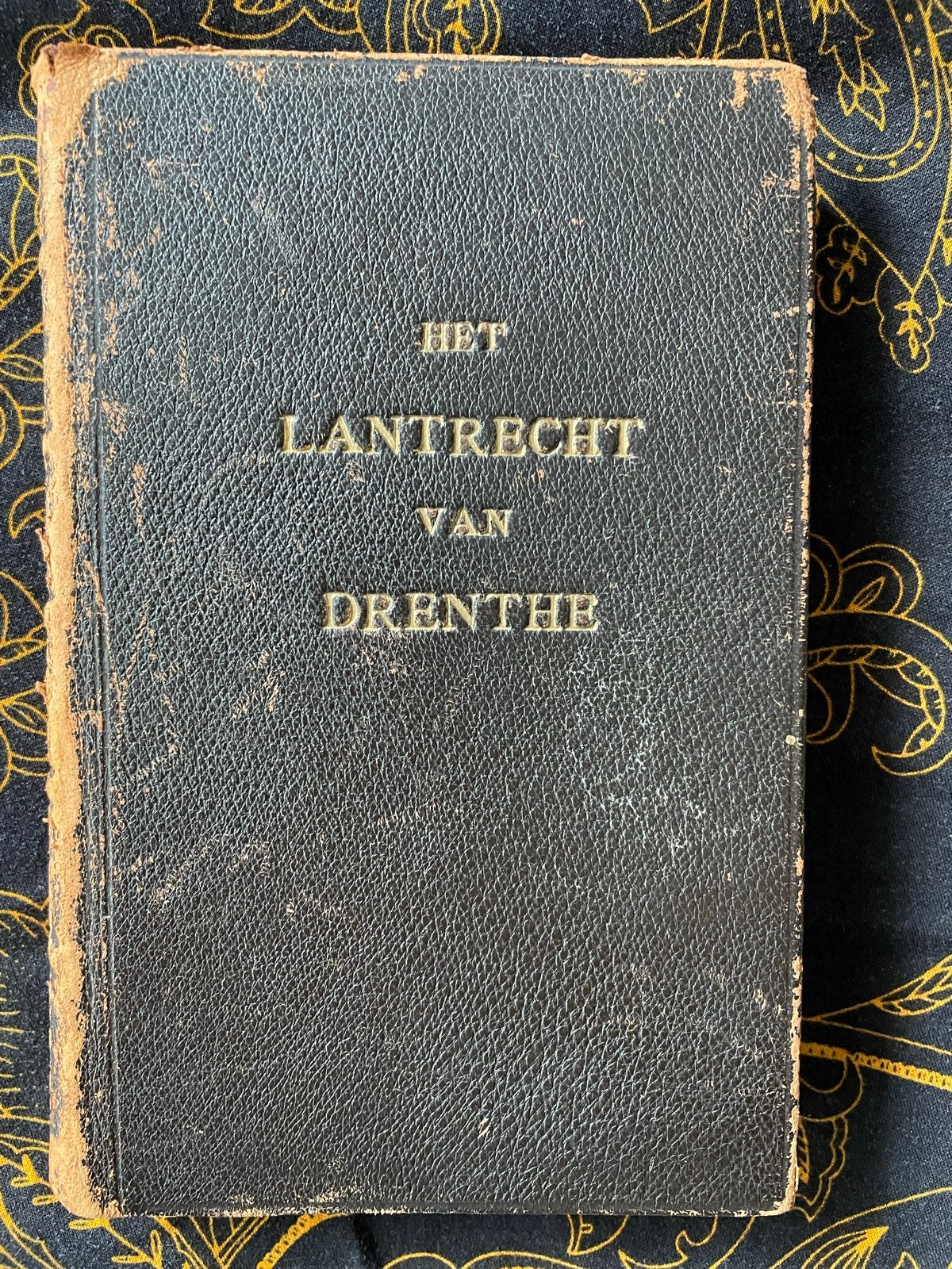 Het Lantrecht van Drenthe - Zeldzaam en antiquarisch, Ophalen of Verzenden